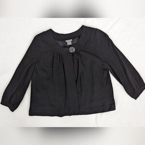 Ann Taylor 100% Silk  Cardigan 3/4 Sleeve Casual Size MP